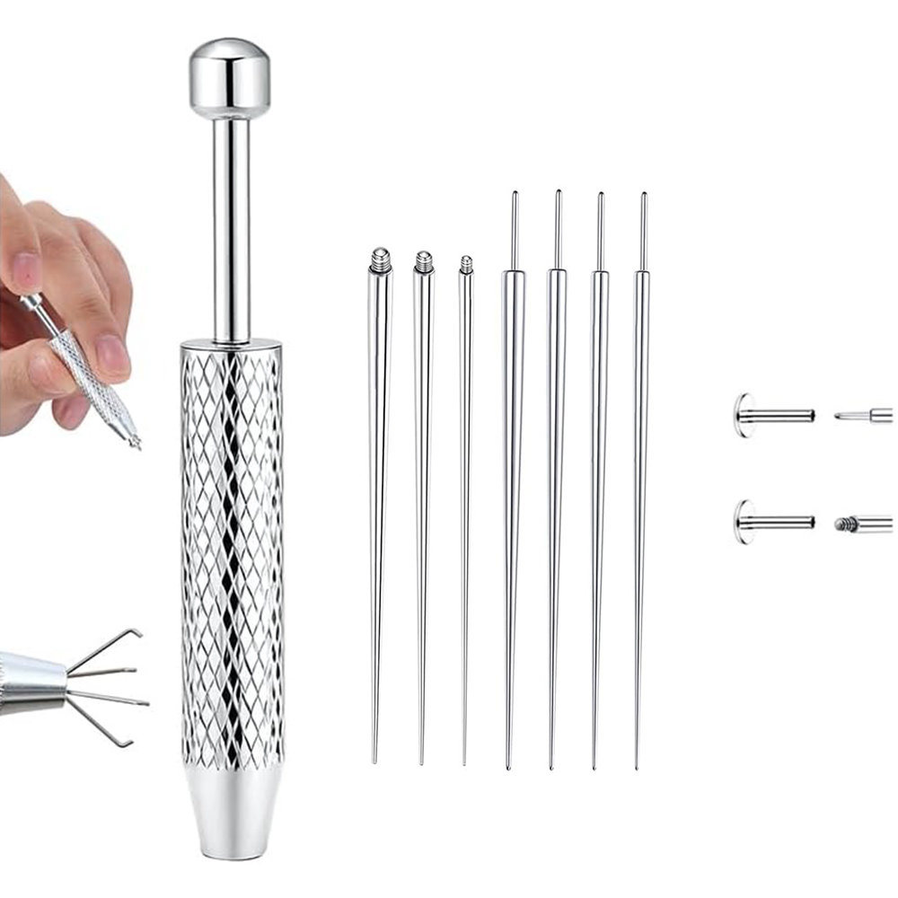 Body Jewelry Kit - Инструмент для установки конусных шариковых застежек
