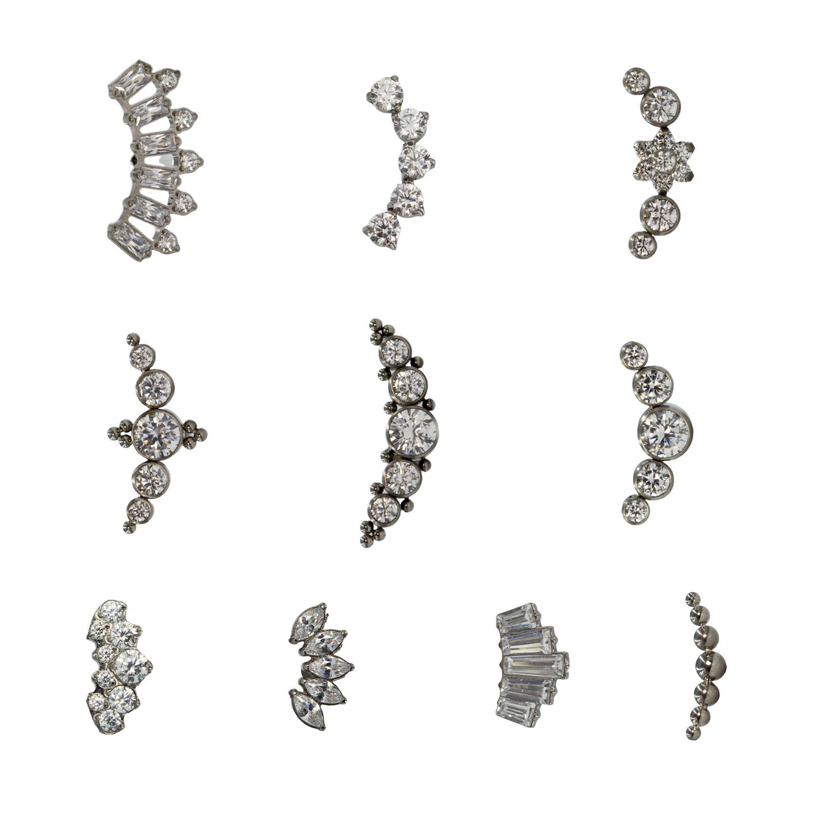 Body Jewelry Internally Threaded - 16 г имплантат из титана ASTM