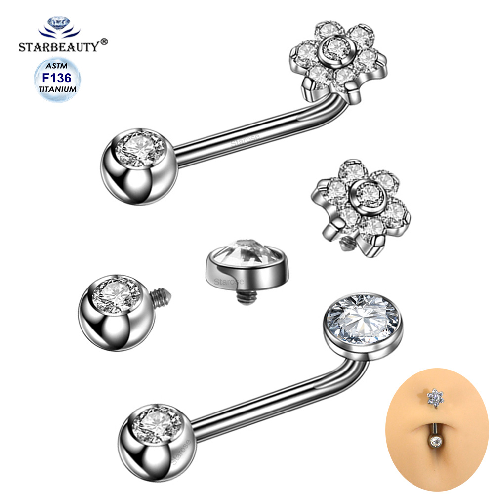 Body Jewelry Vch - 1 шт. Титановый вертикальный пирсинг VCH