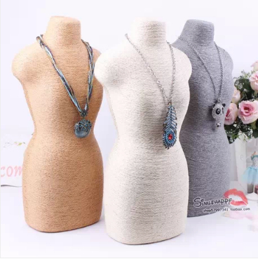 Body Jewelry Plus - Модные белые ювелирные изделия, бюст, манекен,