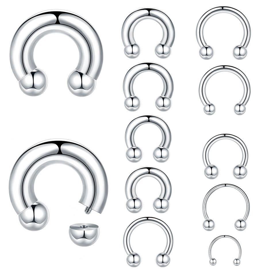 Body Jewelry Hangers - 1 шт., 18 г-00 г, большой