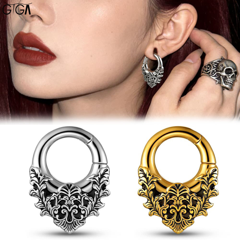 Body Jewelry Hangers - Giga 1/2 шт. винтажные цветочные утяжелители