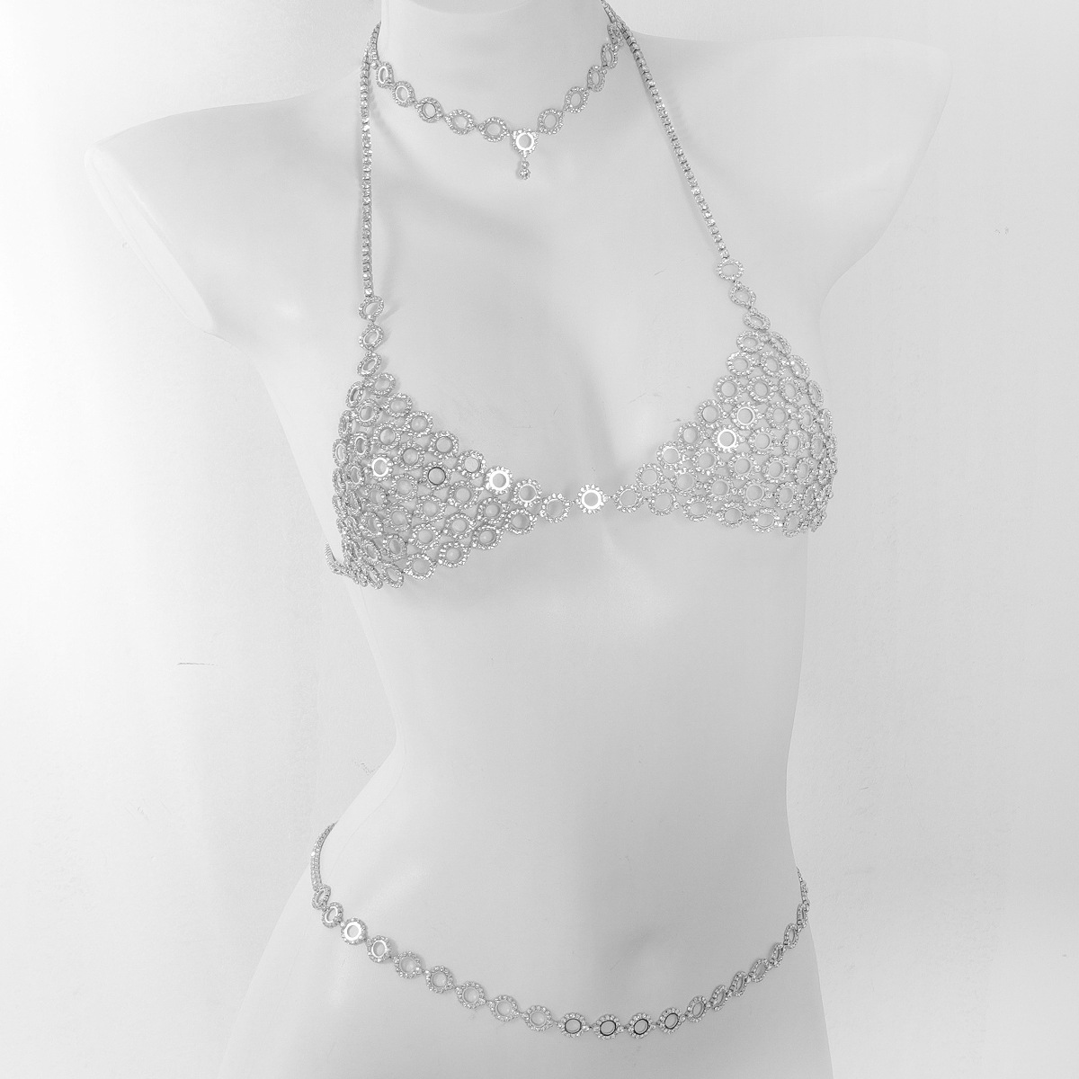 Модное колье с круглым сращени – обзор и цена Body Jewelry Kit