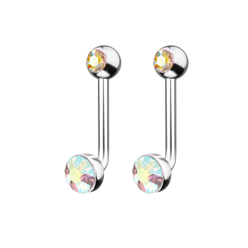 1 шт. F136 титановый 14 г CZ д – обзор и цена Body Jewelry Vch