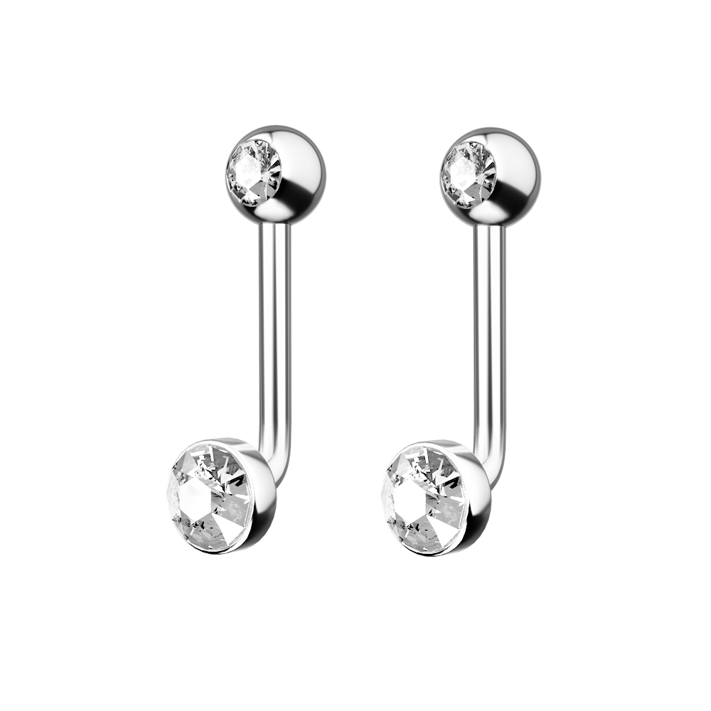 1 шт. F136 титановый 14 г CZ д – обзор и цена Body Jewelry Vch