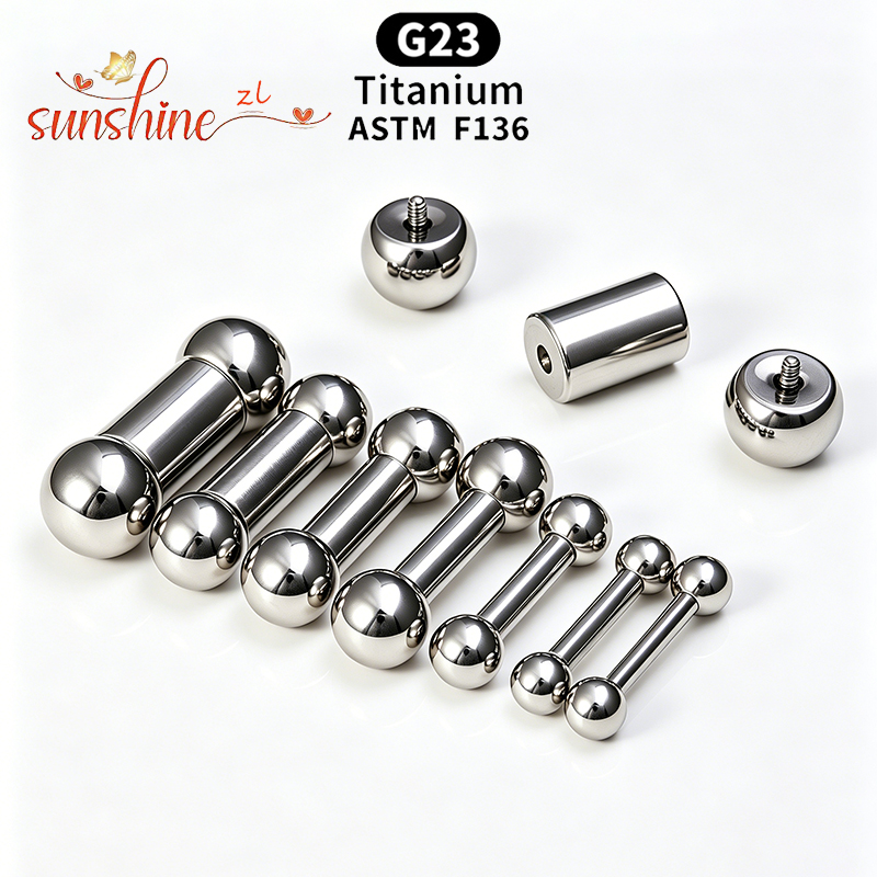 Имплантационный титан ASTM F13 – обзор и цена Body Jewelry Internally Threaded