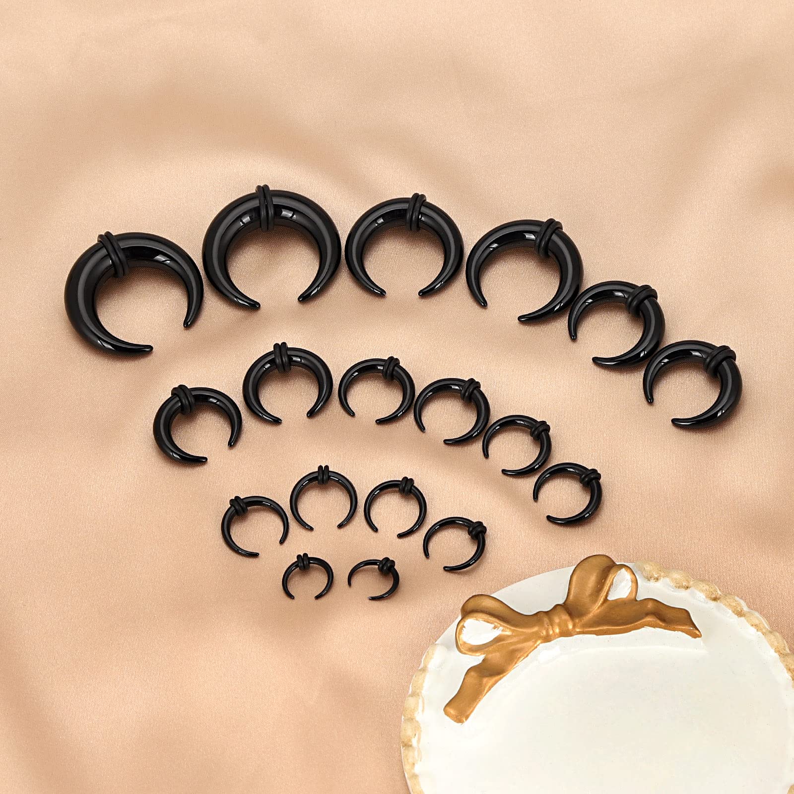 18 шт. акриловые конусы для пе – обзор и цена Body Jewelry Gauge Sizes