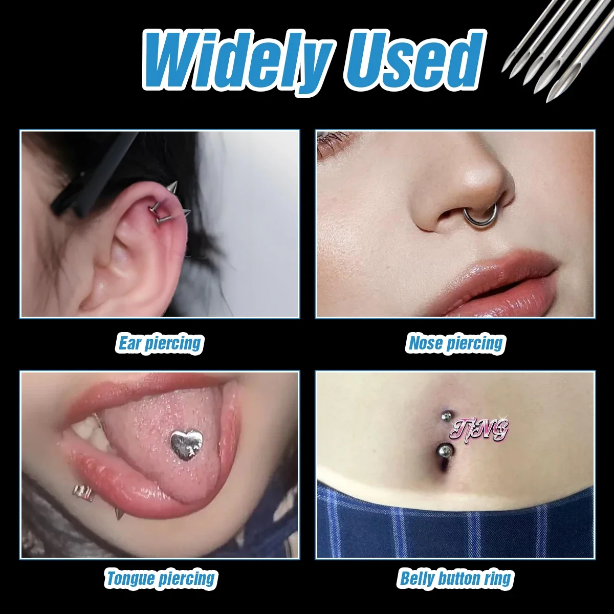 Набор для пирсинга Narkasy (20 – обзор и цена Body Jewelry Kit