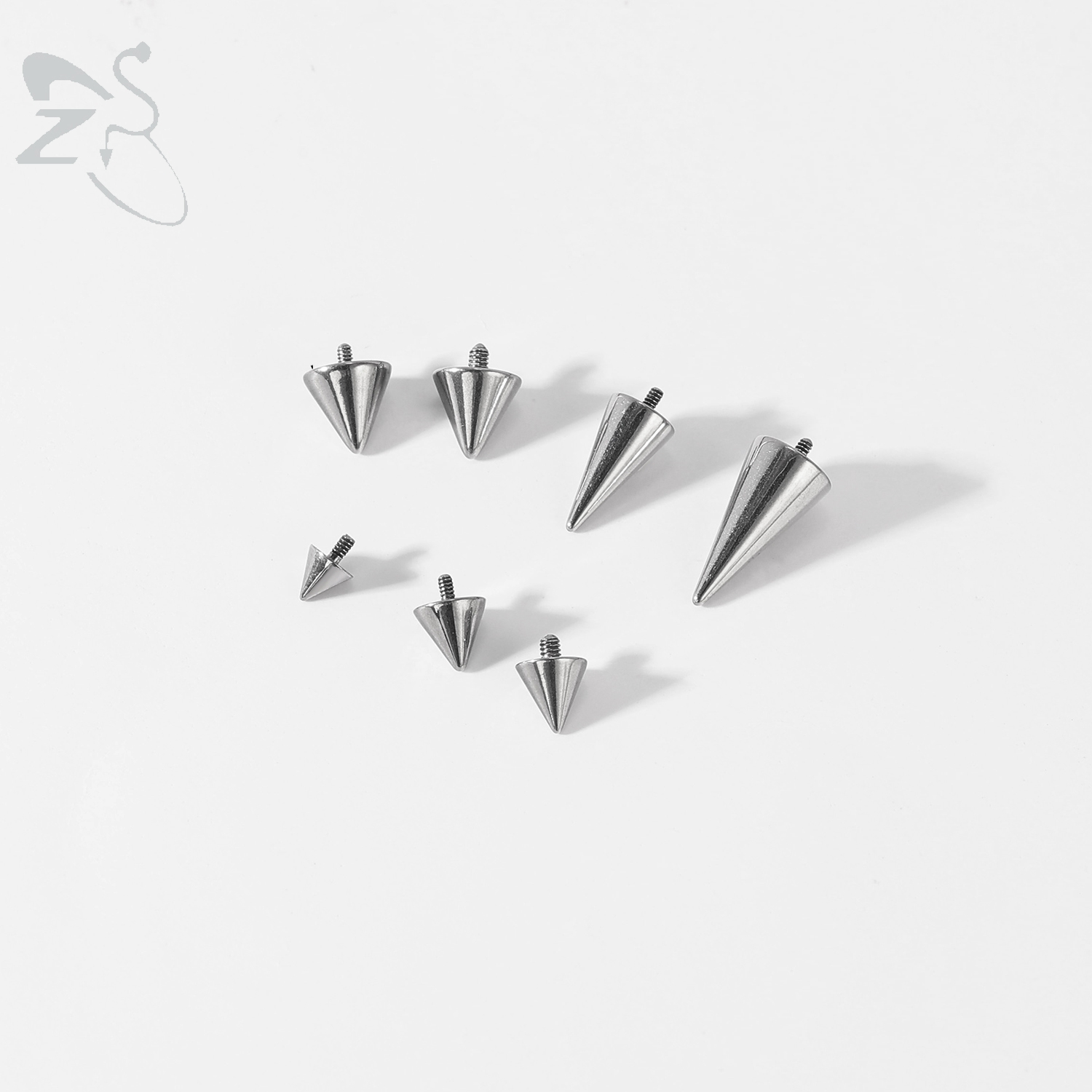 Серьги ZS для пирсинга губ со  – обзор и цена Body Jewelry Internally Threaded