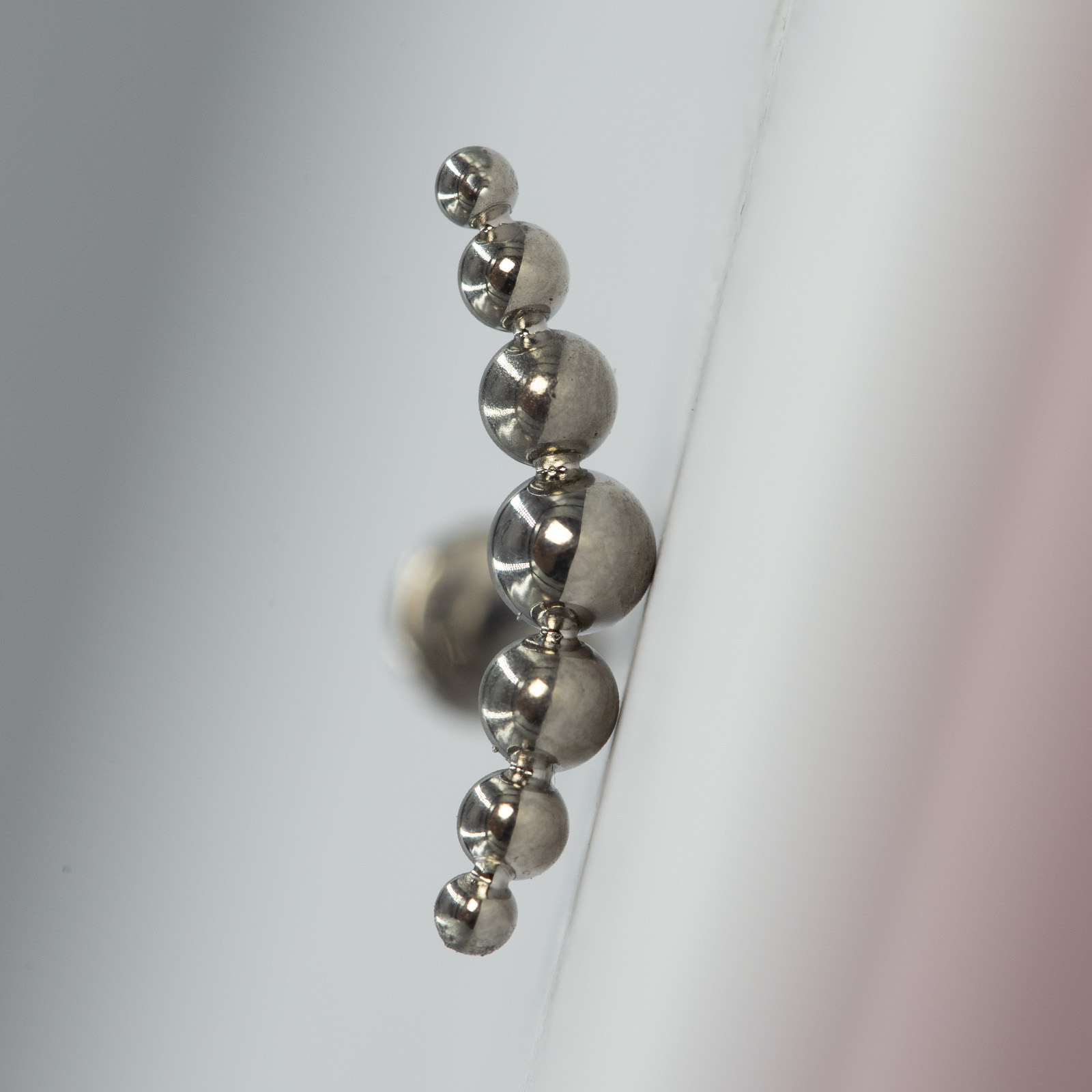 16 г имплантат из титана ASTM  – обзор и цена Body Jewelry Internally Threaded