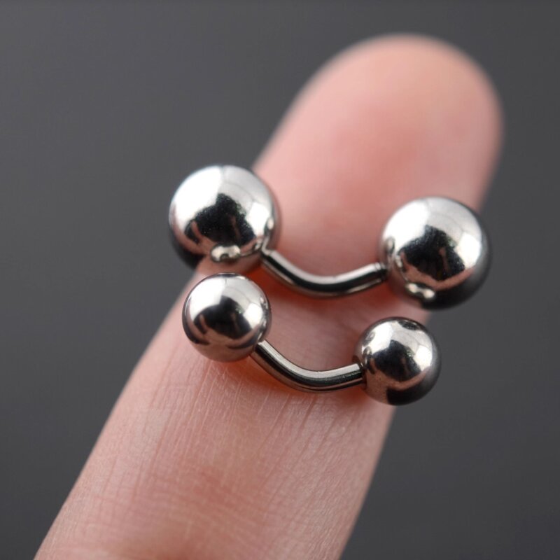 1 шт., большой шар, 316L, изог – обзор и цена Body Jewelry Vch