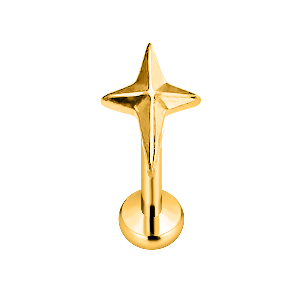 Серьги-гвоздики из титана без  – обзор и цена Body Jewelry Threadless