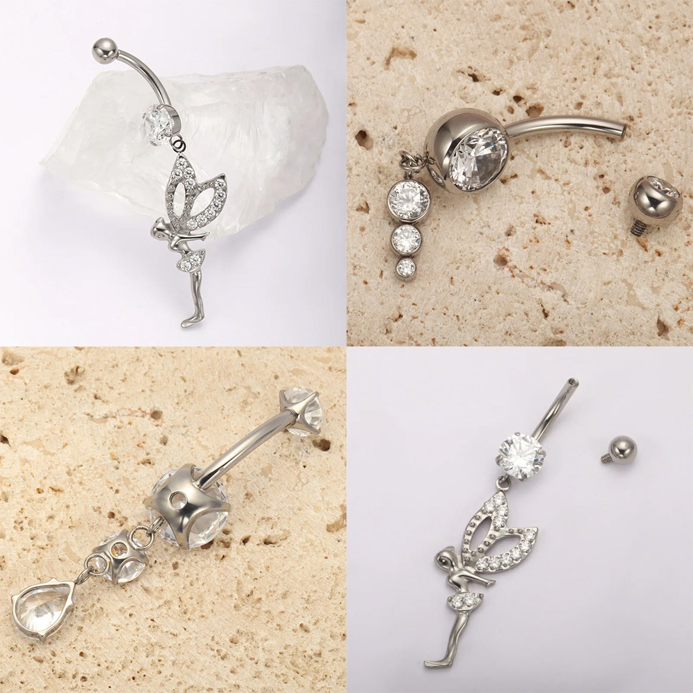 Титановый пирсинг для пупка AS – обзор и цена Body Jewelry For Sensitive Skin