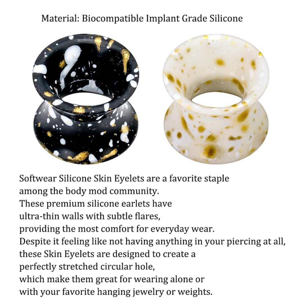 Силиконовые ушные измерители т – обзор и цена Body Jewelry Gauge Sizes