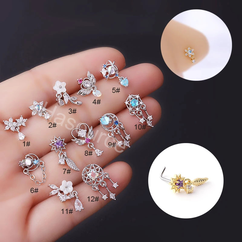 2022 Новый 1 шт. 316L Хирургич – обзор и цена Body Jewelry Indian