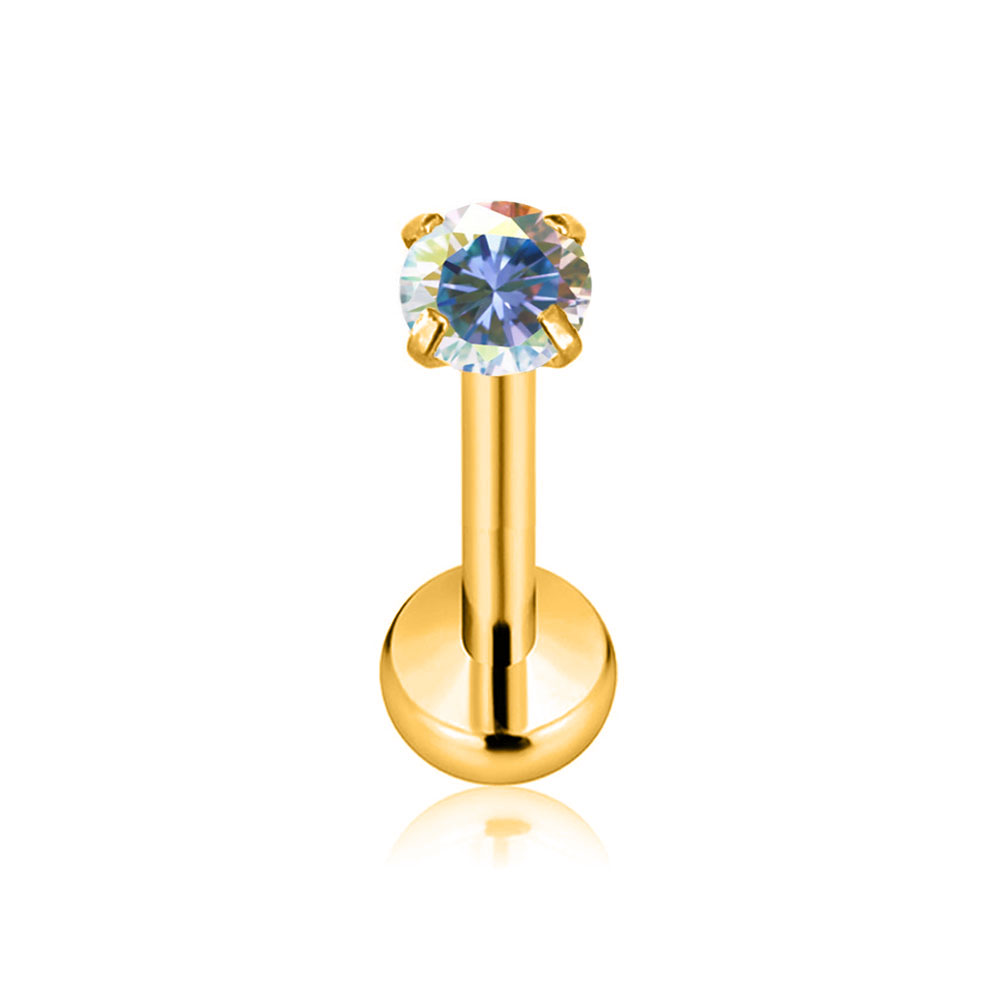 ASTM F136 G23 Титановая серьга – обзор и цена Body Jewelry Threadless