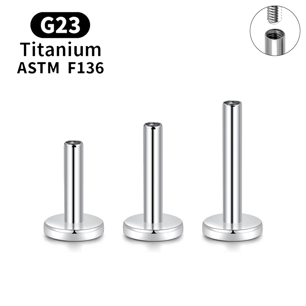 10 шт. G23 титановые серьги-гв – обзор и цена Body Jewelry Internally Threaded