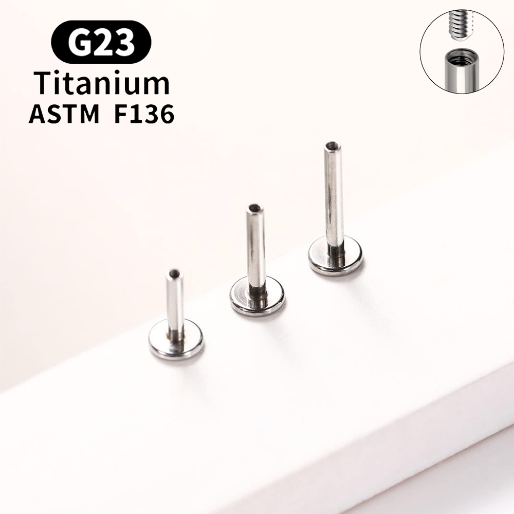 10 шт. G23 титановые серьги-гв – обзор и цена Body Jewelry Internally Threaded