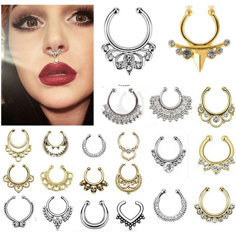 Индийский кристалл Snag в носу – обзор и цена Body Jewelry Indian