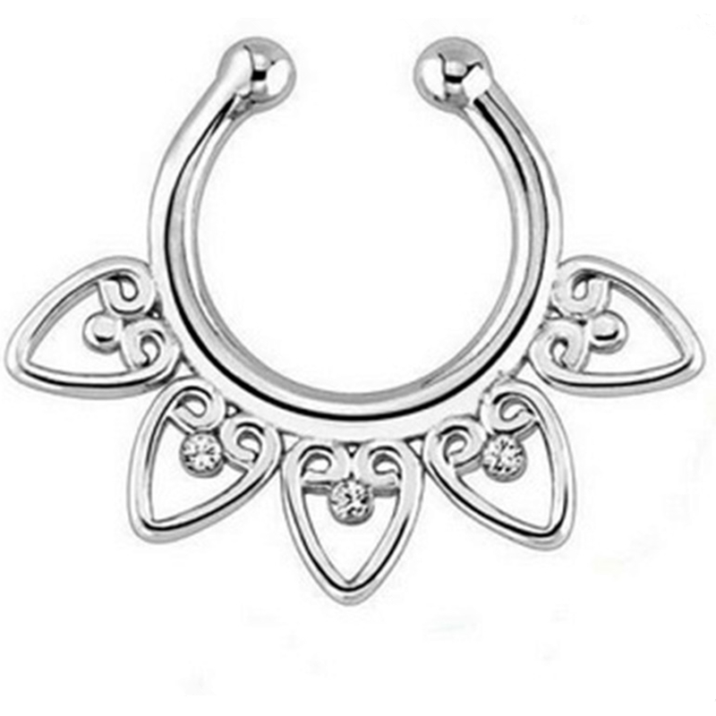 Индийский кристалл Snag в носу – обзор и цена Body Jewelry Indian