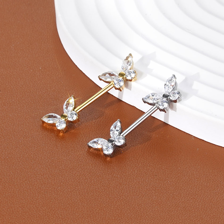 1 шт. Титановый пирсинг для со – обзор и цена Body Jewelry Internally Threaded