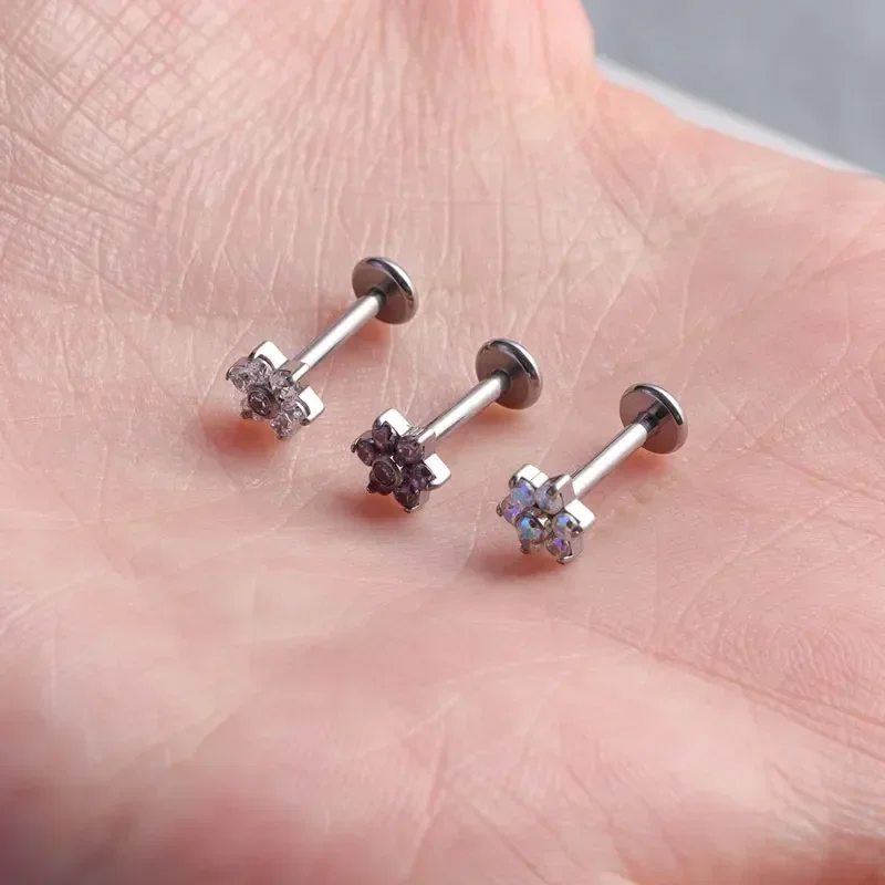 ASTM F136 Титановый пирсинг с  – обзор и цена Body Jewelry Internally Threaded