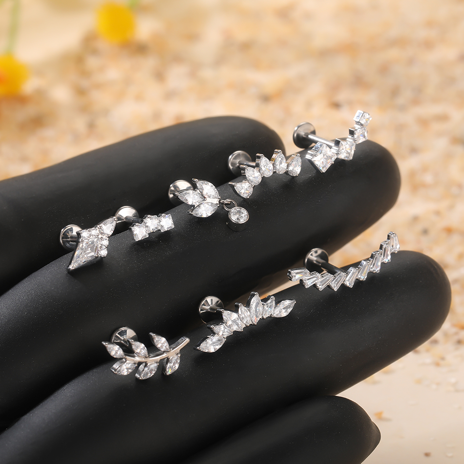 1 шт./5 шт. G23 титановые спир – обзор и цена Body Jewelry Internally Threaded
