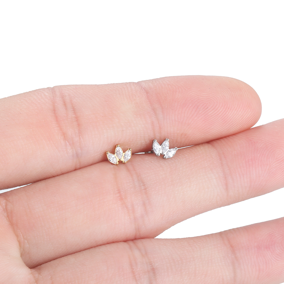 1 шт., титановые шпильки для п – обзор и цена Body Jewelry Internally Threaded