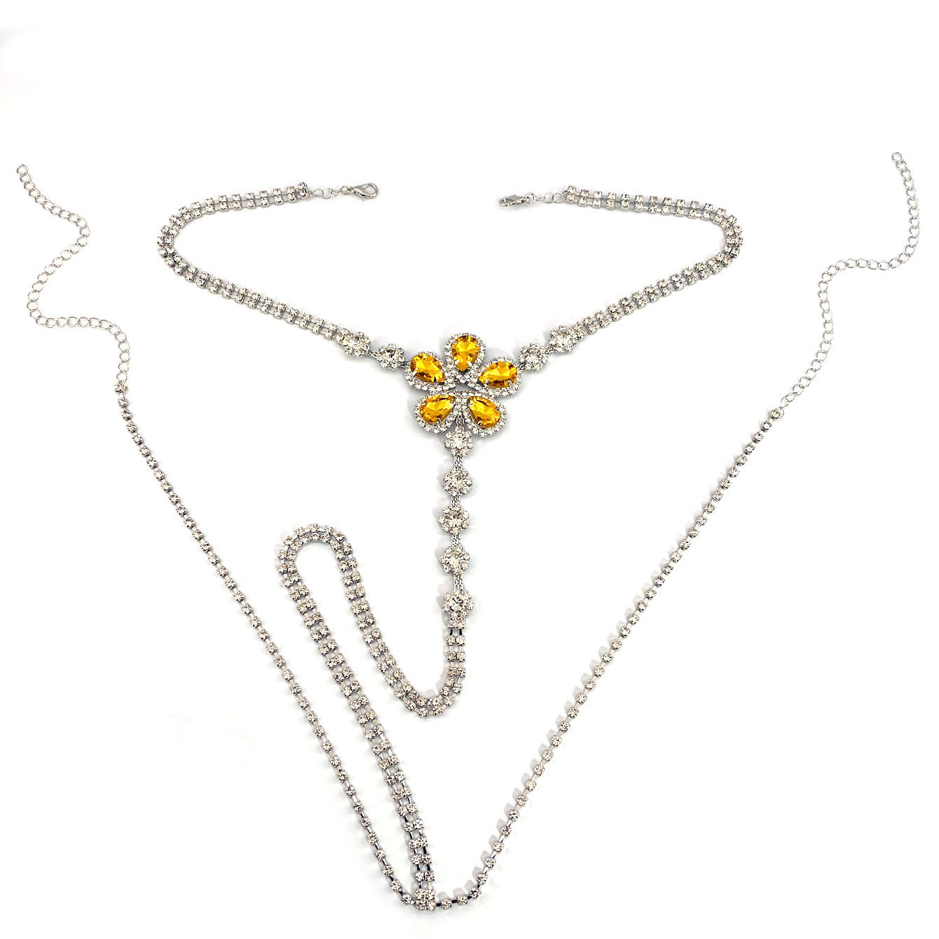 1 шт., женский летний комплект – обзор и цена Body Jewelry Rhinestone