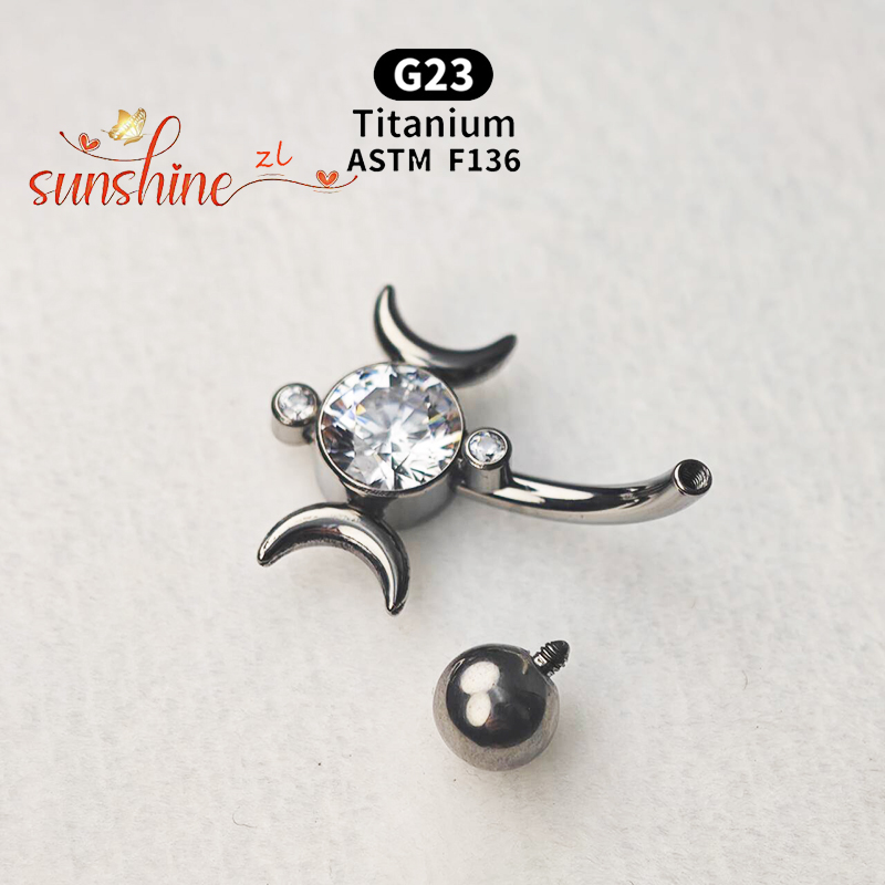 1 шт. G23 титановые VCH ювелир – обзор и цена Body Jewelry Vch