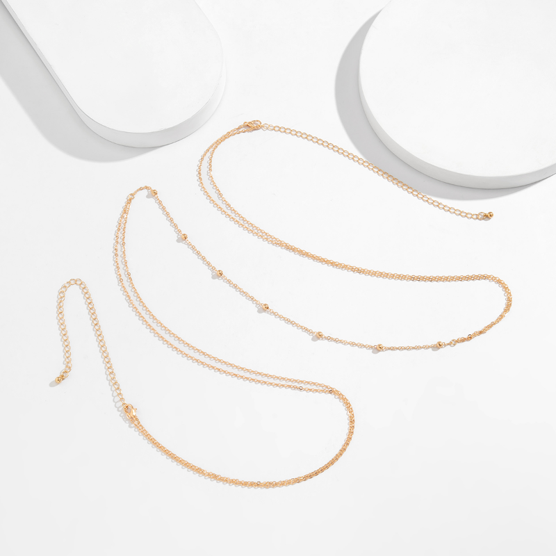 Простое колье-цепочка на грудь – обзор и цена Body Jewelry Bulk