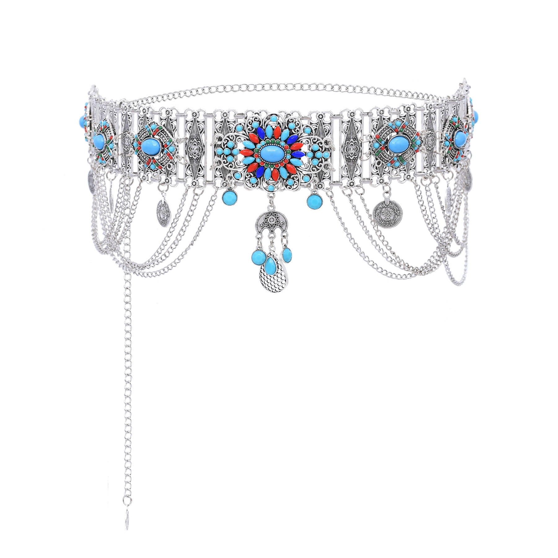 Черные, синие акриловые бусины – обзор и цена Body Jewelry Indian
