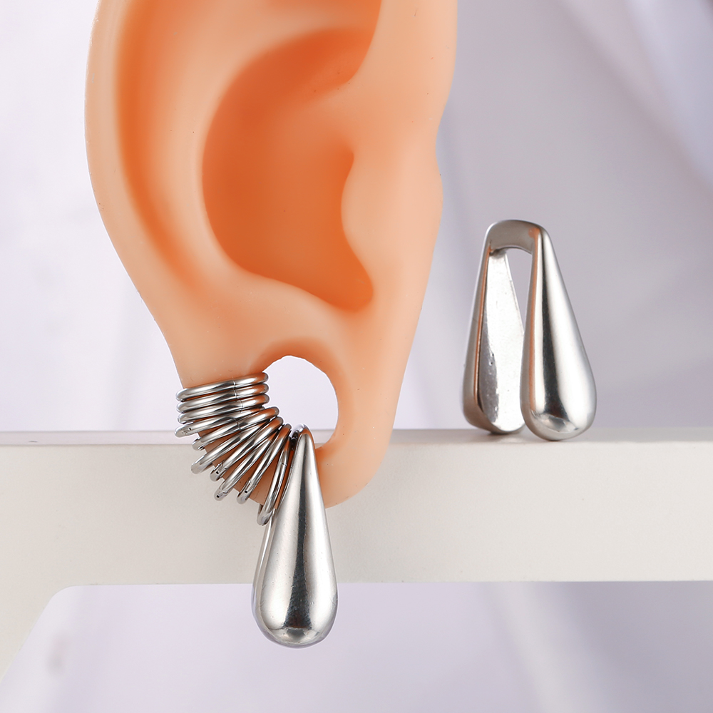 Casvort 2 шт. 9 мм капли воды  – обзор и цена Body Jewelry Hangers