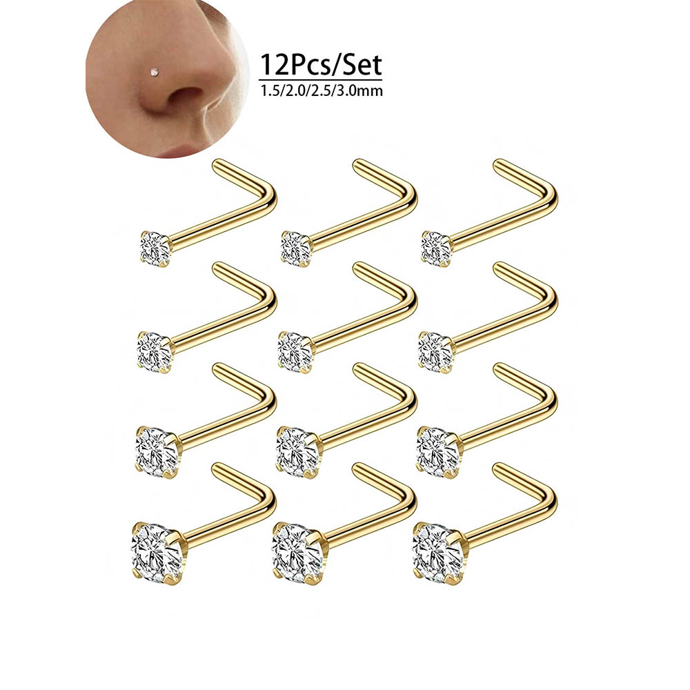 Полный набор из 12 предметов,  – обзор и цена Body Jewelry Kit
