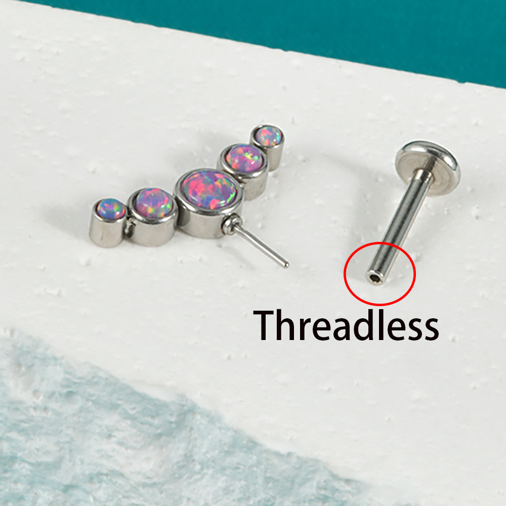 1 шт., кольцо для пирсинга губ – обзор и цена Body Jewelry Threadless